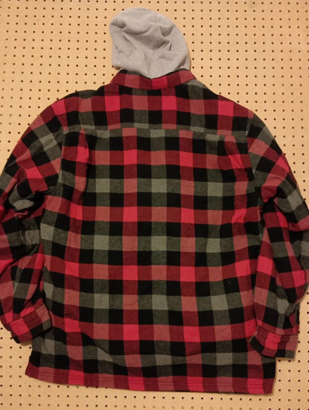 Wolverine Mens Plaid Zip Up Jacket Xxl